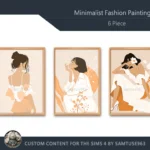 HQ Minimalist Fashion Painting #1 Sellable Extra A Samtuse963