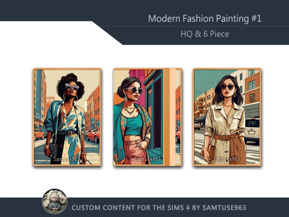 HQ Modern Fashion Painting #1 Extra A Samtuse963