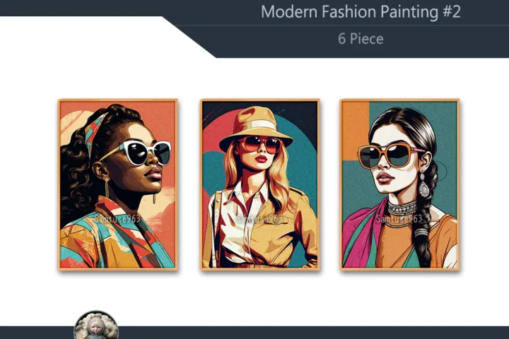 Modern Fashion Painting #2 Extra A Samtuse963