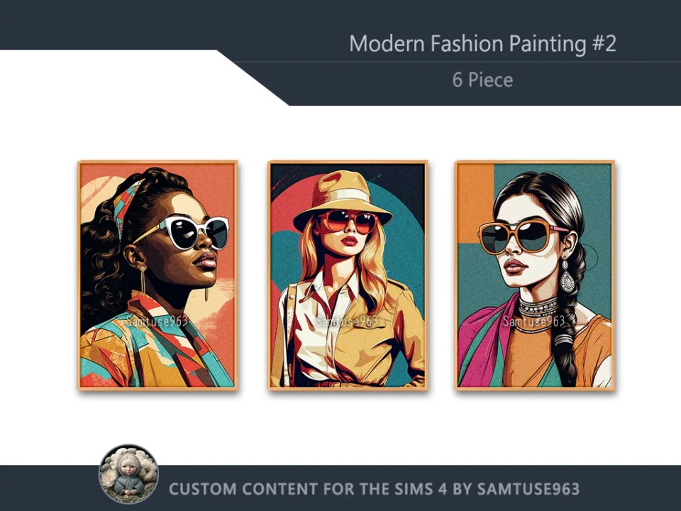Modern Fashion Painting #2 Extra A Samtuse963