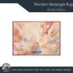 HQ Modern Rectangle Dance Rug #1 Samtuse963