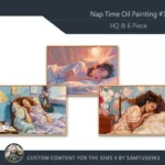 HQ Nap Time Oil Painting #1 Sellable Samtuse963