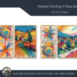 HQ Newbie Painting 3 Piece Set #1 Sellable Extra F Samtuse963