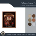 Pie Sale Poster Frame #1 Samtuse963