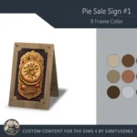 Pie Sale Wooden Sign #1 Samtues963