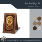 Pie Sale Wooden Sign #1 Samtues963