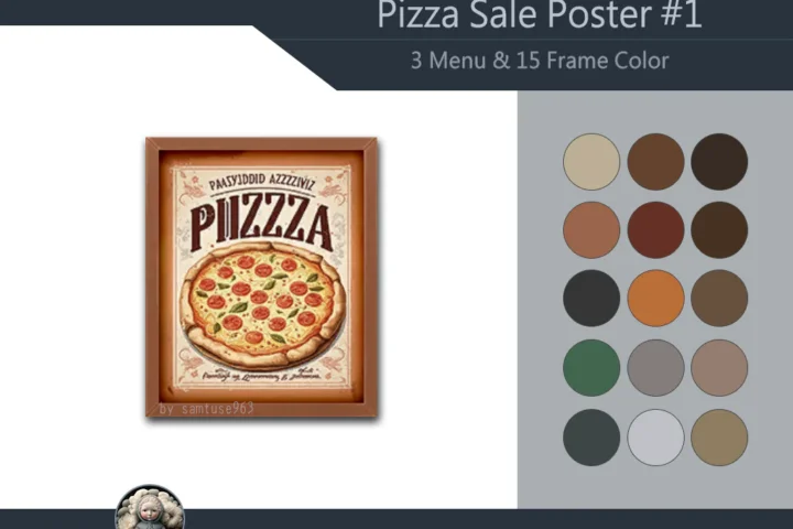 Pizza Sale Poster #1 Samtuse963