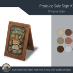 Produce Sale Wooden Sign #1 Samtuse963