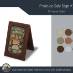 Produce Sale Wooden Sign #1 Samtuse963
