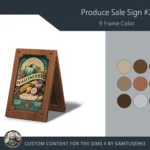 Produce Sale Wooden Sign #2 Samtuse963