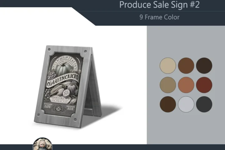 Produce Sale Wooden Sign #2 Samtuse963
