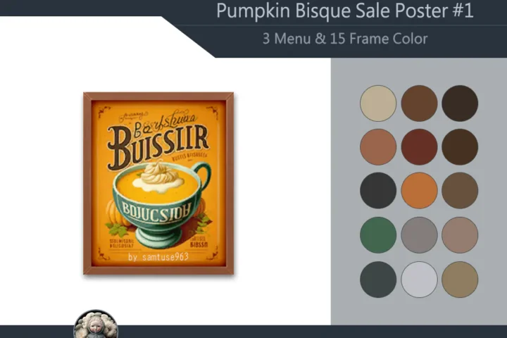Pumpkin Bisque Sale Poster #1 Samtuse963