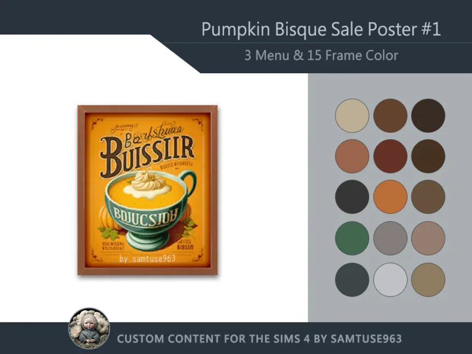 Pumpkin Bisque Sale Poster #1 Samtuse963