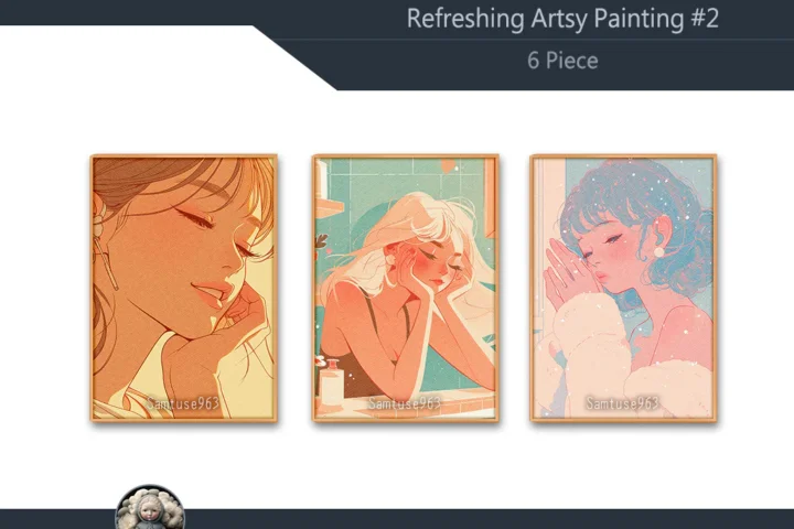 Refreshing Artsy Painting #2 Sellable Extra A Samtuse963