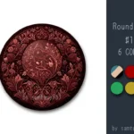 Classic Pattern Round Dance Rug #19 Samtuse963