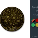 Classic Pattern Round Dance Rug #20 Samtuse963