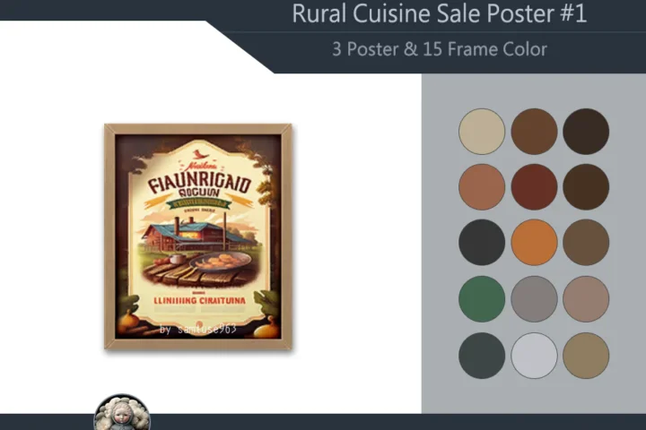 Rural Cuisine Sale Poster #1 Samtuse963