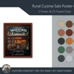Rural Cuisine Sale Poster #1 Samtuse963