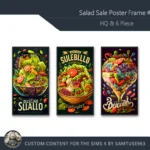 Salad Sale Poster Frame #1 Samtuse963
