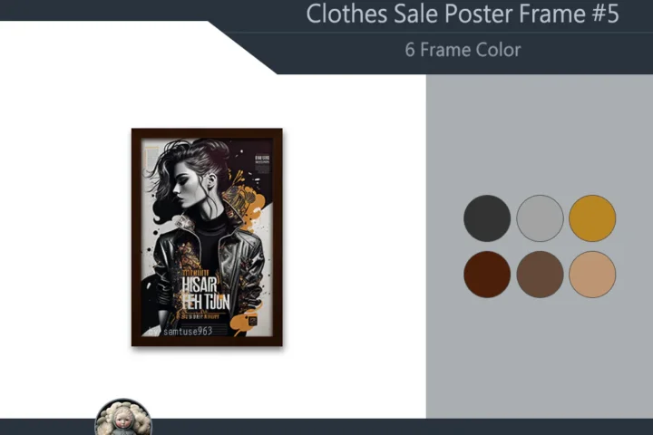 Clothes Sale Poster Frame #5 Samtuse963