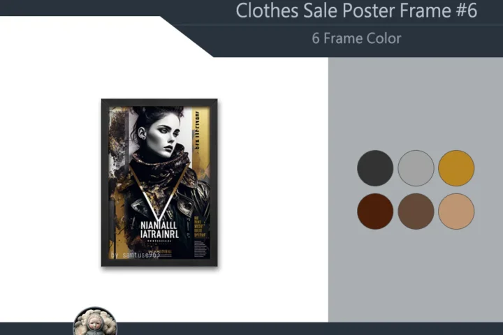 Clothes Sale Poster Frame #6 Samtuse963