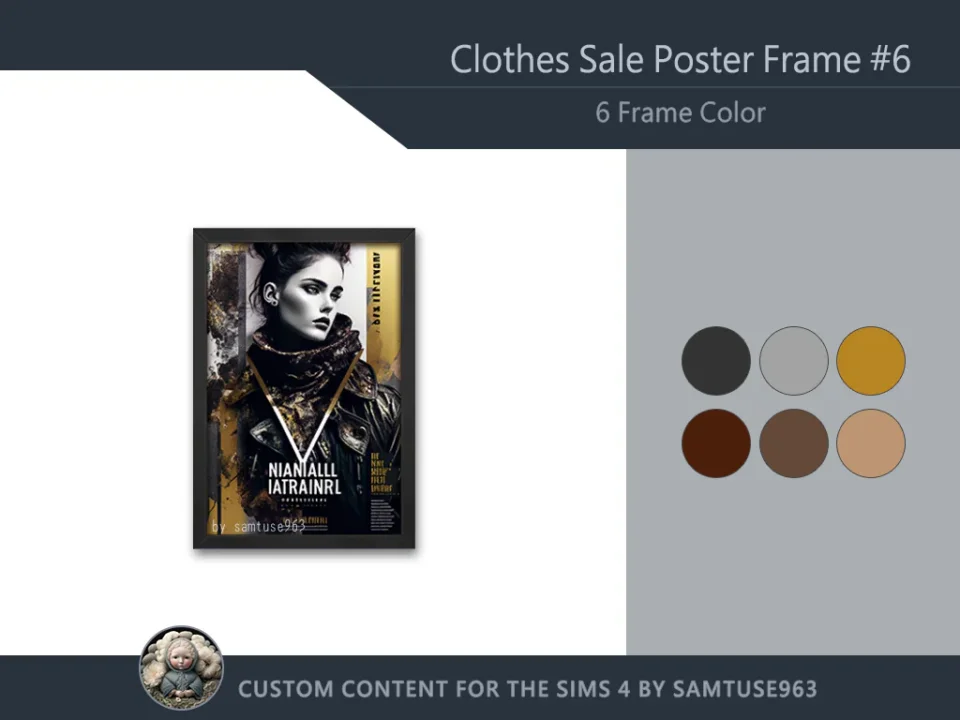 Clothes Sale Poster Frame #6 Samtuse963