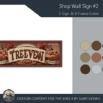 Shop Wall Sign #2 Samtuse963