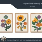 Simple Flower Painting #1 Sellable Extra A Samtuse963