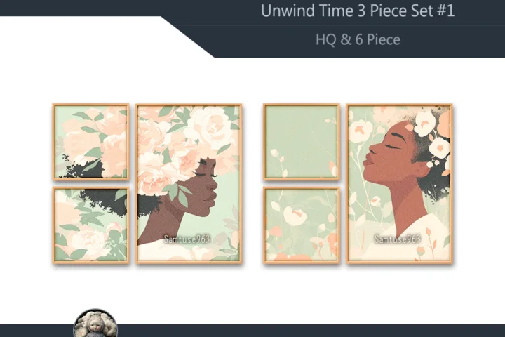 HQ Unwind Time 3 Piece Set #1 Sellable Extra F Samtuse963