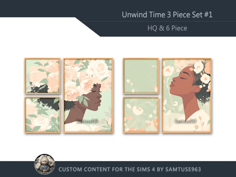 HQ Unwind Time 3 Piece Set #1 Sellable Extra F Samtuse963