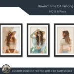 HQ Unwind Time Oil Painting #1 Sellable Samtuse963