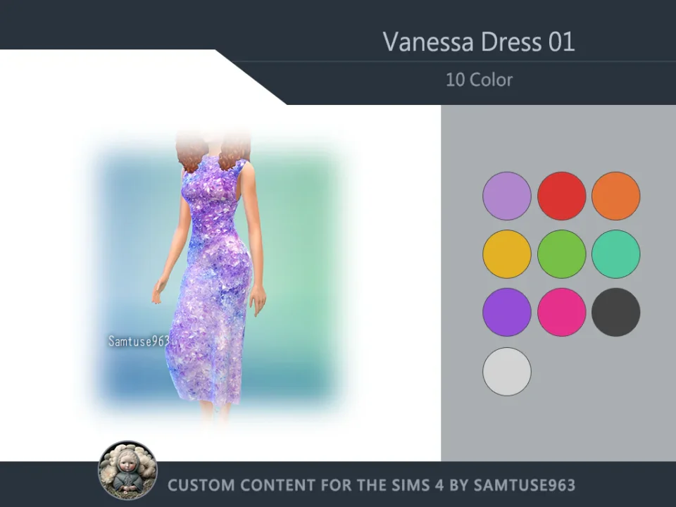 Vanessa Dress #1 Samtuse963