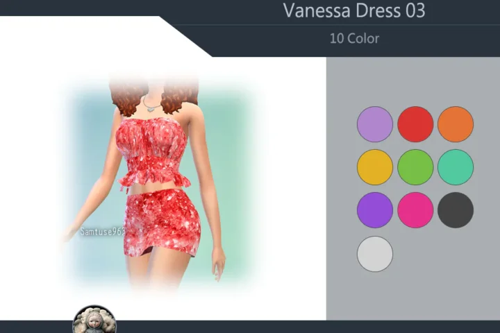 Vanessa Dress #3 Samtuse963