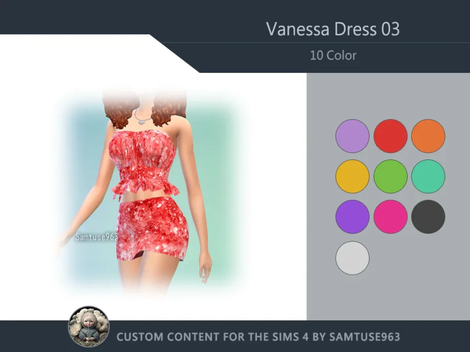 Vanessa Dress #3 Samtuse963