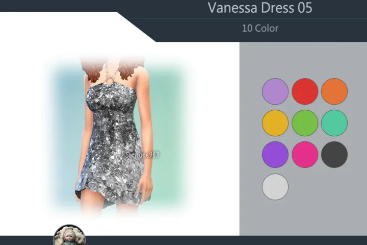 Vanessa Dress #5 Samtuse963