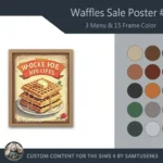 Waffles Sale Poster #1 Samtuse963