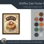 Waffles Sale Poster #1 Samtuse963