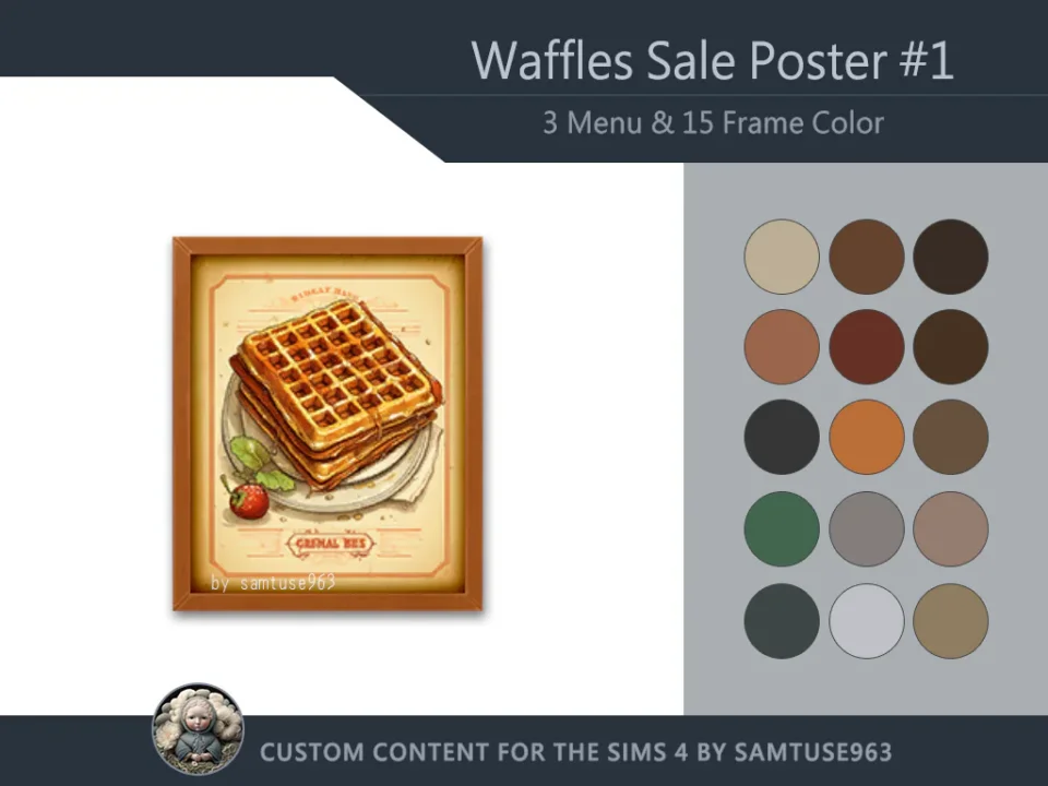 Waffles Sale Poster #1 Samtuse963