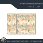 Watercolor Landscape Painting #2 Samtuse963