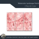 Watercolor Landscape Painting #1 Samtuse963
