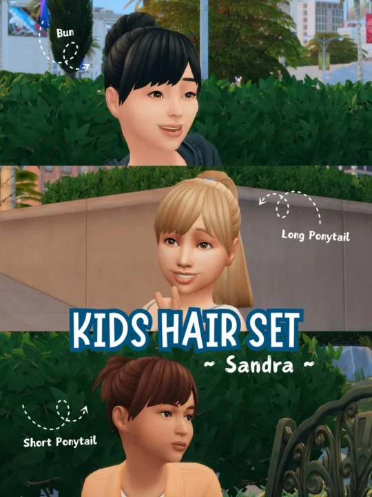 SANDRA short - kids hair