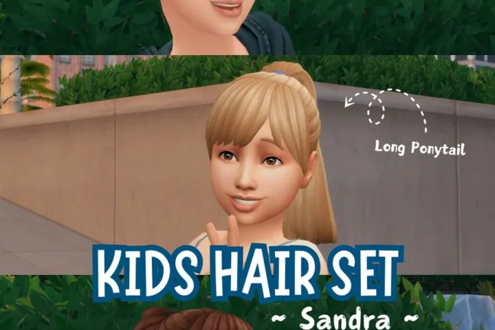SANDRA long - kids hair