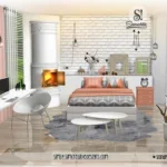 Scandifever Bedroom ˗ˋˏ ♡ ˎˊ˗