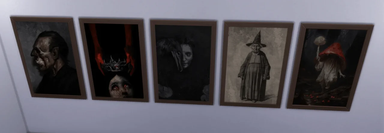 Creepy paintings