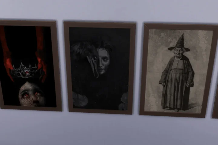 Creepy paintings