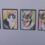 Animals oil paintings
