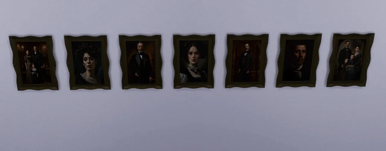 Victorian dark paintings