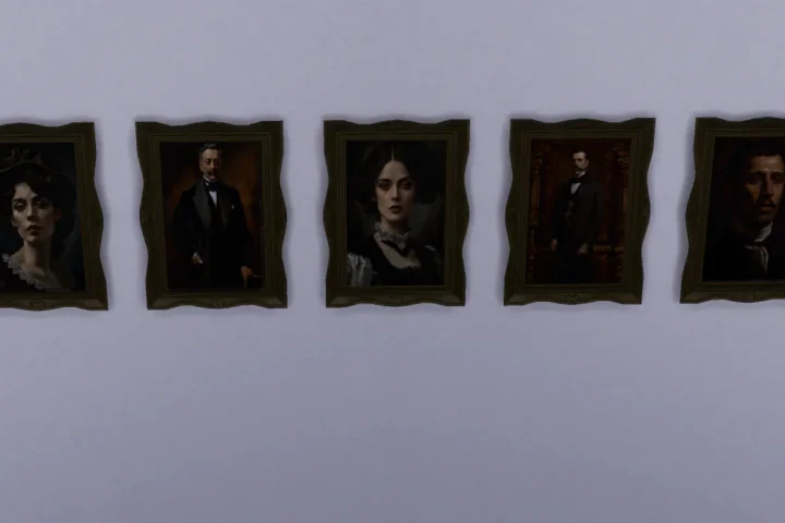 Victorian dark paintings