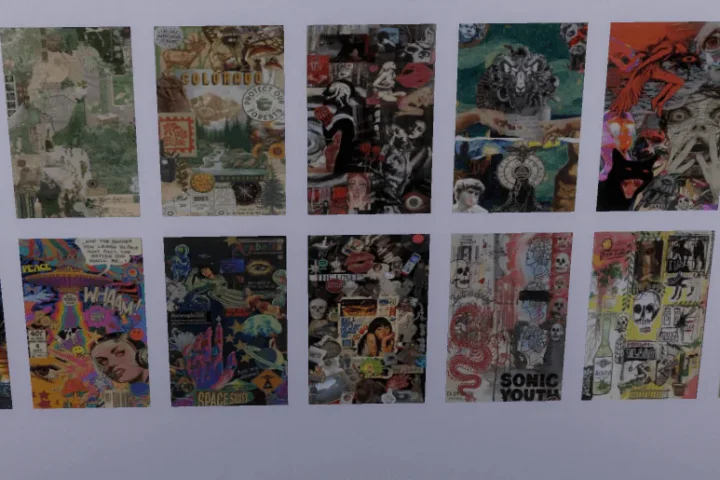 Scrapbooking posters