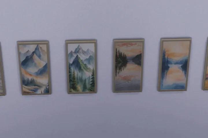 Beautiful Watercolor Landscape